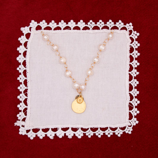 Mala Pearl Necklace