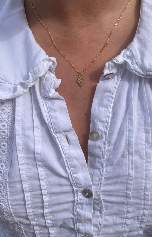 Hamsa Hand Necklace