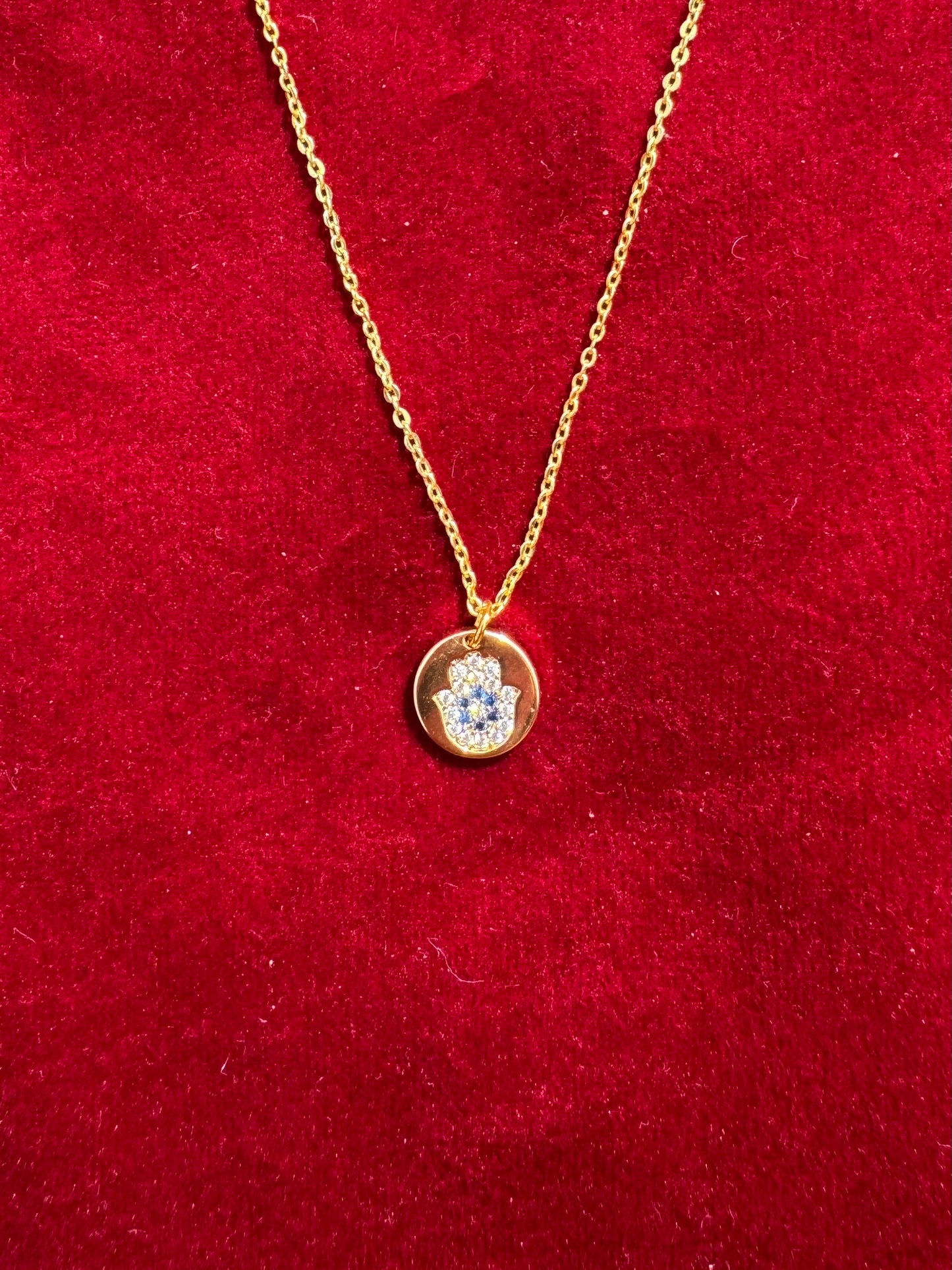 Hamsa Hand Necklace